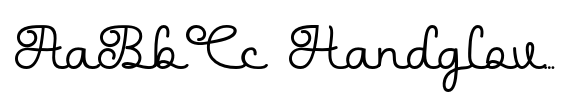 Zalena font sample