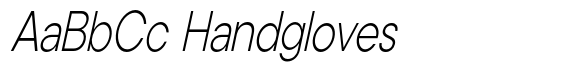 Noverion Sans Extra Light Slanted Condensed image
