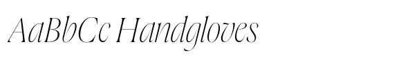 Joane Pro XL Thin Italic image