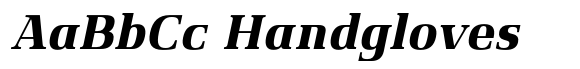 Suwannason Bold Italic font sample