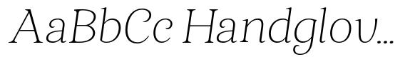 Cotnes ExtraLight SemiExpanded Italic image