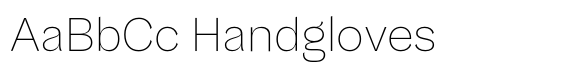 Daminga Thin font sample