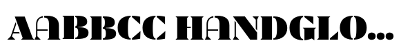 Diversa Std Serif Stencil image