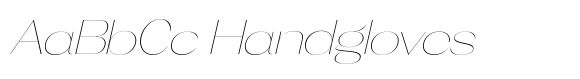 Orelo Extended Thin Italic image