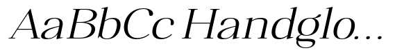 Polisha Reynold Light Italic Expanded image