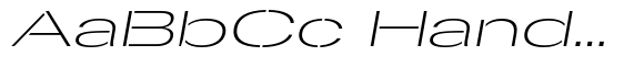 Dean Stencil Normal Dean Stencil Wide ExtraLight Italic image