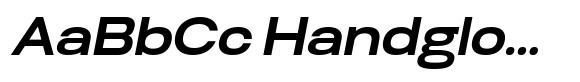 Biarty Sans Expanded Bold Oblique image