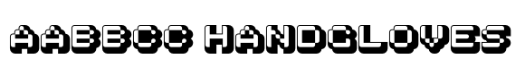 Dotage Shadow Right font sample
