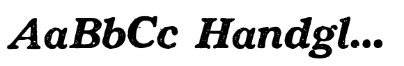 1906 French News Bold Italic image