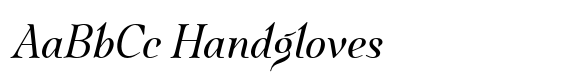 Quietism Display Italic font sample