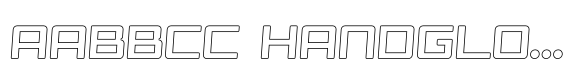 Borga Round Outline Italic image