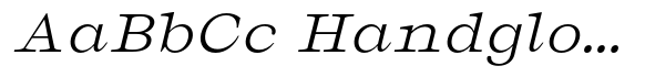 Kalibrasi Light Ultra Expanded Italic image