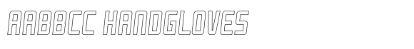 Reigner Outline Italic image