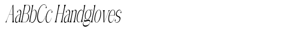 Galmiten Ultra Condensed Slanted image