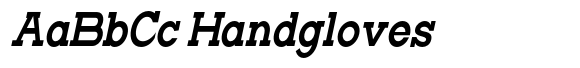 Zero Slab Bold Condensed Slanted image