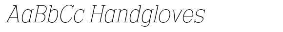 Codename FX Thin Italic image