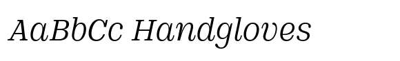 DT Augustina Slab Italic 3 Light image
