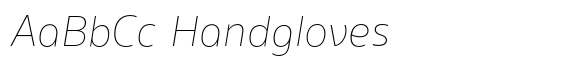 EQ Pro Thin Italic font sample