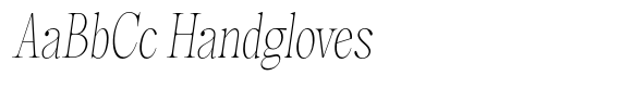 Magerist Extra Light Condensed Slant image
