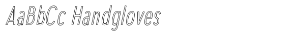Aukim II Outline Ultra Light Comp Italic image