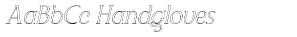 Marlyn Alt Light Outline Italic image
