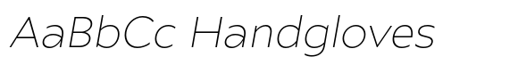 Ariana Pro Ultra Light Italic image