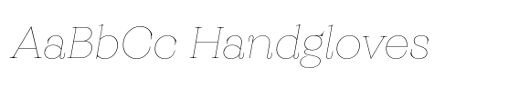 Monckeberg Thin Italic image