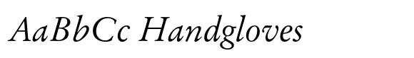 Original Garamond BT Italic image