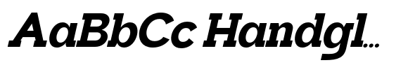 CKR Slab Extra Bold Expanded Slanted image