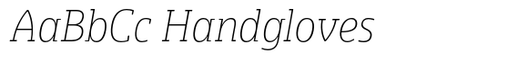 Eigerdals Slab Condensed Thin Italic image