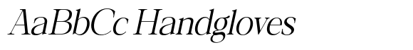 Galnery Extra Condensed Slanted image