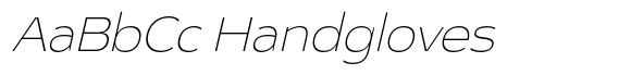 Kyova Grotesk Thin Italic image