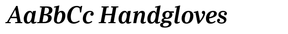 Ysobel Pro Semi Bold Italic image