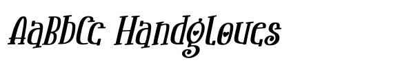Phantom Glowing Italic font sample