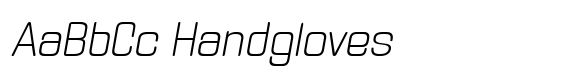 Rounvia Contrast Extra Light Italic High image