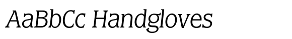 Marbrook BQ Light Italic image