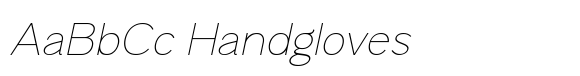 Gatich Sans Thin Italic image