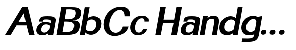 Homiled Bold Semi Expanded Slanted image