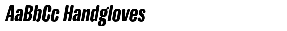 Dean Soft Compressed Extra Bold Italic image