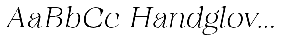 Winzer Serif Thin Italic image