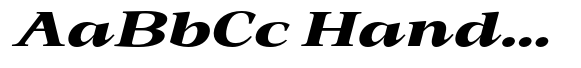 La Rochelle Black Expanded Italic image