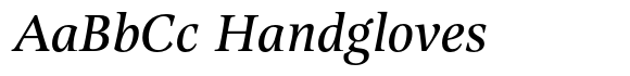 Alinea Serif Italic image