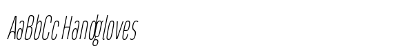 Kulutu Alt Extra Light Compressed Italic image