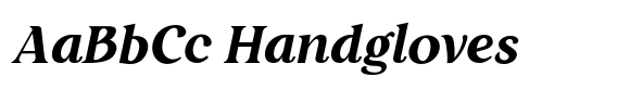 Restora Extra Bold Italic image