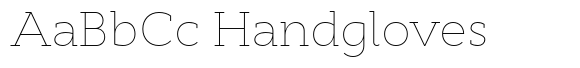 Cyntho Slab Pro Thin font sample