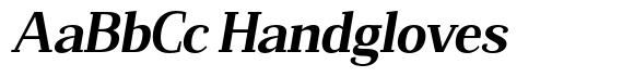 Mundale Bold Semi Expanded Slant image