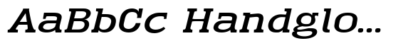 Gatron Medium Expanded Italic image