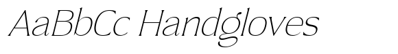 Goldtyne Soft Thin Italic Extra Condensed image