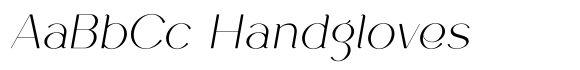Tweedle Italic font sample
