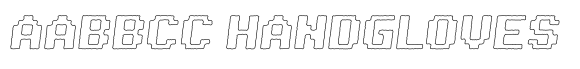 Dragonstone Eroded Outline Italic image